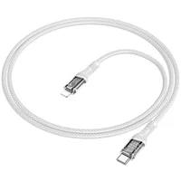 Дата кабель Hoco U111 Discovery Edition Type-C to Lightning 27W (1.2m) Grey