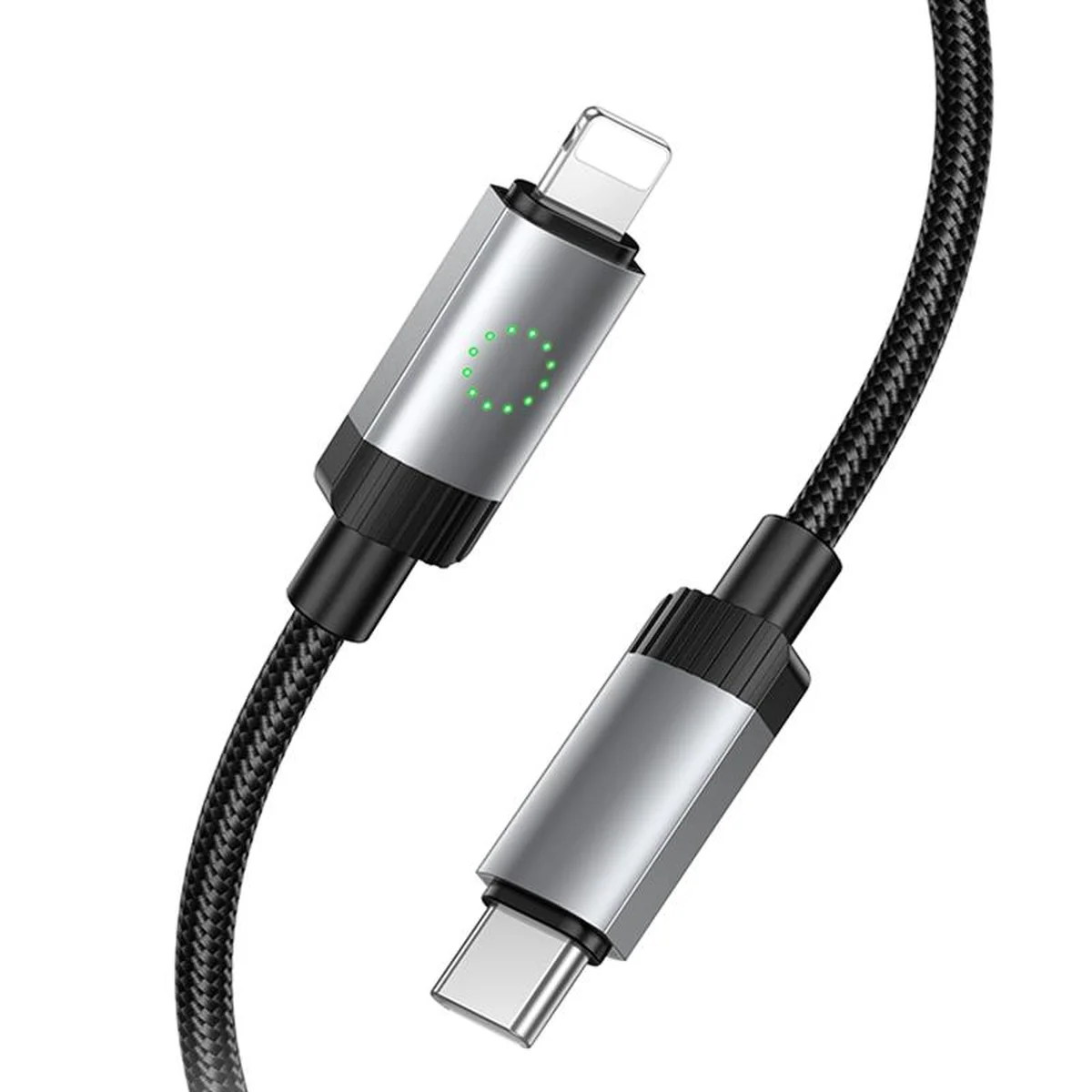 Дата кабель Hoco X117 Star Type-C to Lightning 27W (1m) Black