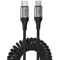 Дата кабель Hoco X121 Nuevo Type-C to Type-C 60W (1.5m) Black