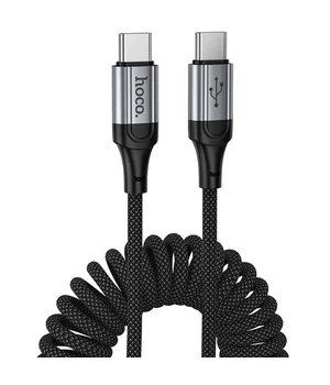 Дата кабель Hoco X121 Nuevo Type-C to Type-C 60W (1.5m) Black