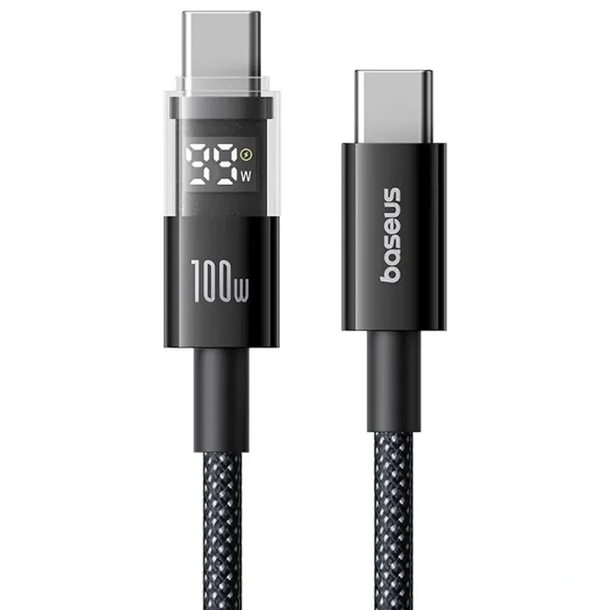 Дата кабель Baseus Display 2 Type-C to Type-C 100W (1m) (P10382702) Cosmic Black