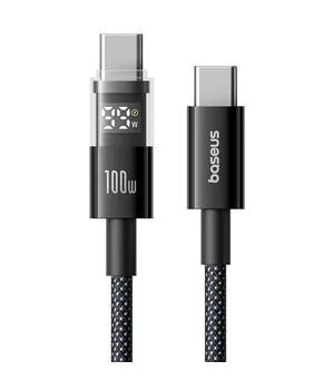 Дата кабель Baseus Display 2 Type-C to Type-C 100W (1m) (P10382702) Cosmic Black