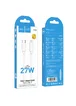 Дата кабель Hoco X115 Surpass Type-C to Lightning 27W (1m) White