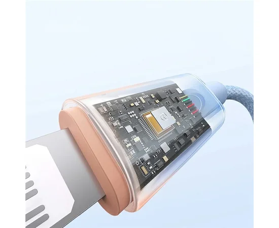 Дата кабель Baseus Discolor Series Fast Charging Type-C to Lightning 20W (2m) (P10374901) Galaxy Blue