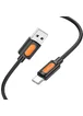 Дата кабель Borofone BX114 Structure USB to Type-C 3A (1m) Black