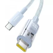 Дата кабель Baseus Gem Fast Charging Type-C to Type-C 100W (1m) (P10373000111) Galaxy Blue