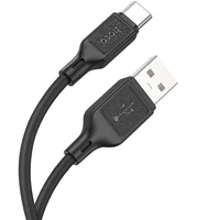 Дата кабель Hoco X90 Cool silicone USB to Type-C (1m) Black
