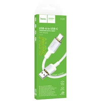 Дата кабель Hoco X128 Benefit USB to Type-C 36W (1m) White
