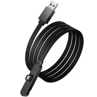 Дата кабель Hoco U150 Exquisite side plug and stand USB to Type-C 36W (1.2m) Black