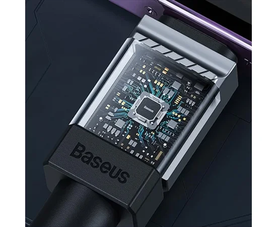 Дата кабель Baseus CoolPlay Series Type-C to Lightning 20W (1m) (CAKW00000) Black