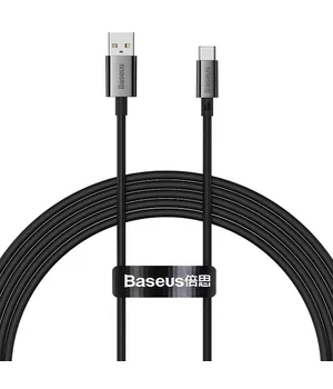 Дата кабель Baseus Superior Series USB to Type-C 100W (2m) (P103201) Cluster Black