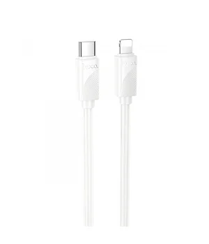 Дата кабель Hoco X114 Energy Type-C to Lightning 27W (1m) White