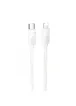 Дата кабель Hoco X114 Energy Type-C to Lightning 27W (1m) White