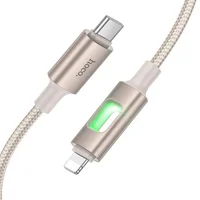 Дата кабель Hoco U144 New Type-C to Lightning 27W (1.2m) Gold