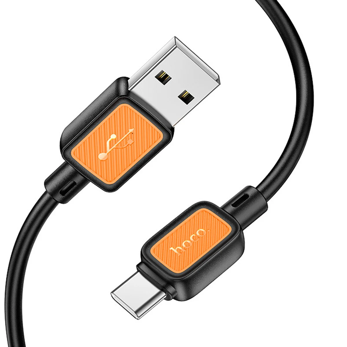 Дата кабель Hoco X108 Benefit USB to Type-C 3A (1m) Black