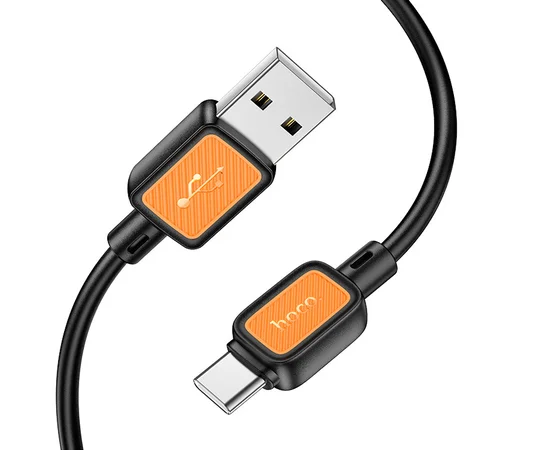 Дата кабель Hoco X108 Benefit USB to Type-C 3A (1m) Black