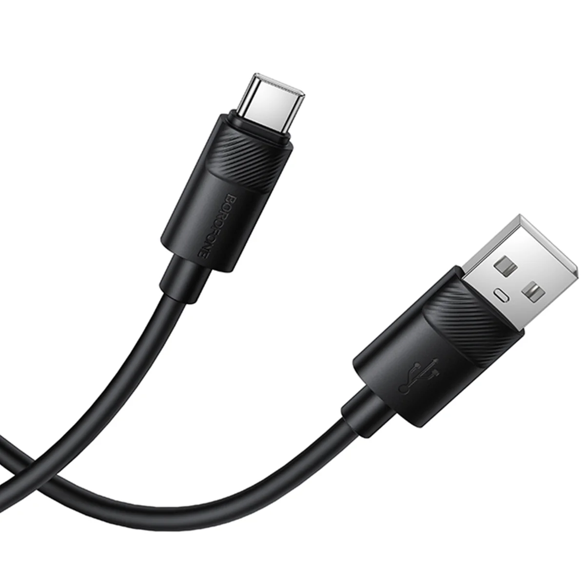Дата кабель Borofone BX123 Leya USB to Type-C 36W (1m) Black
