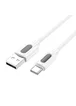 Дата кабель Borofone BX114 Structure USB to Type-C 3A (1m) White
