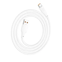 Дата кабель Hoco X93 Force USB to Type-C 27W (1m) White