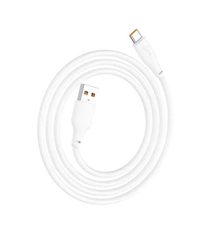 Дата кабель Hoco X93 Force USB to Type-C 27W (1m) White