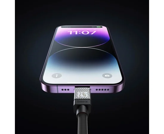 Дата кабель Baseus CoolPlay Series Type-C to Lightning 20W (1m) (CAKW00000) Black