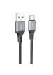 Дата кабель Hoco X92 Honest Silicone USB to Type-C (3m) Black