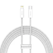 Дата кабель Baseus Dynamic Series Type-C to Lightning 20W (2m) (CALD0001) White