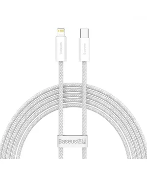 Дата кабель Baseus Dynamic Series Type-C to Lightning 20W (2m) (CALD0001) White