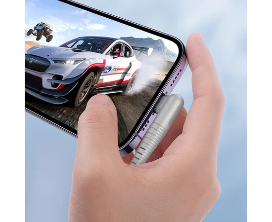 Дата кабель Borofone BX105 Corriente Type-C to Lightning (1m) Gray