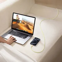 Дата кабель Baseus Discolor Series Fast Charging Type-C to Type-C 100W (1m) (P10374902) Custard Yellow