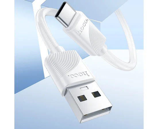 Дата кабель Hoco X114 Energy USB to Type-C 3A (1m) White