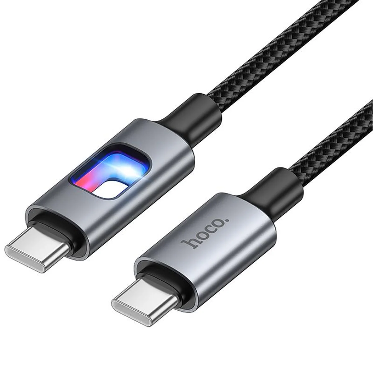 Дата кабель Hoco U144 New Type-C to Type-C 60W (1.2m) Black