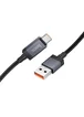 Дата кабель Hoco X118 Generous with display USB to Type-C 5A (1m) Black