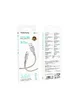 Дата кабель Borofone BX116 Certain USB to Type-C 3A (1m) Gray