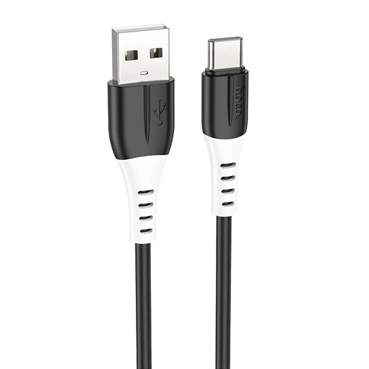 Дата кабель Hoco X82 Silicone USB to Type-C (1m) Black