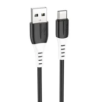 Дата кабель Hoco X82 Silicone USB to Type-C (1m) Black