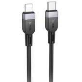 Дата кабель Hoco X109 Energy silicone Type-C to Lightning (2m) Black