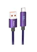 Дата кабель Hoco U125 Benefit 5A USB to Type-C (1.2m) Purple
