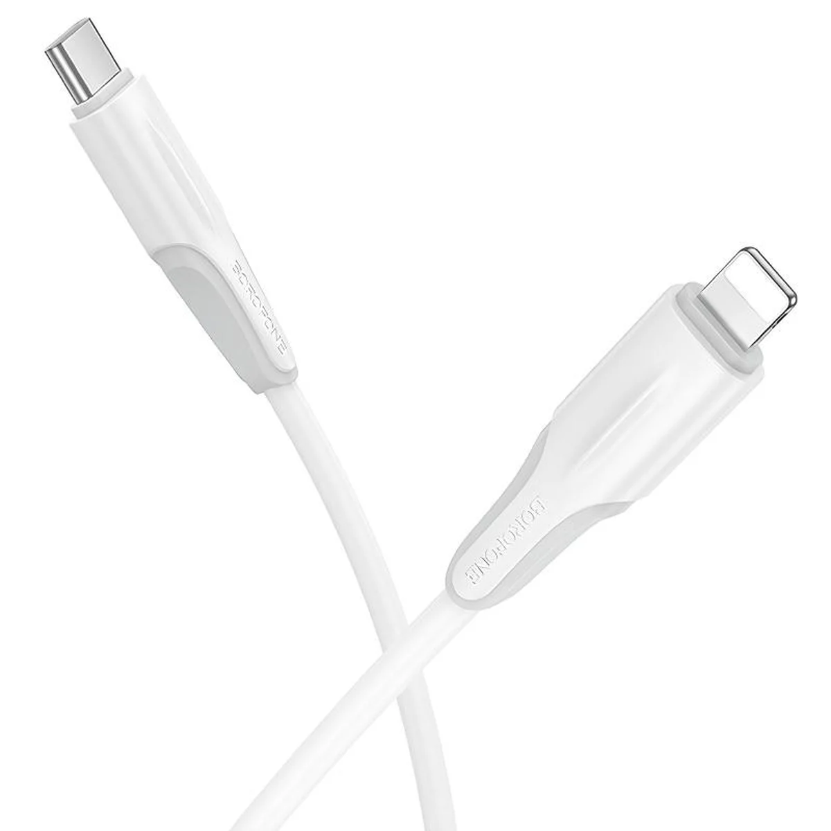 Дата кабель Borofone BX119 New Type-C to Type-C 60W (1m) White