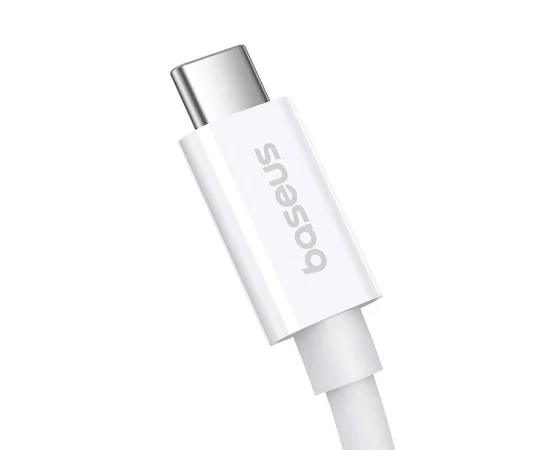 Дата кабель Baseus Superior 2 USB4 Full-Function Type-C to Type-C 240W (1.8m) (P10365200211-05) Moon White