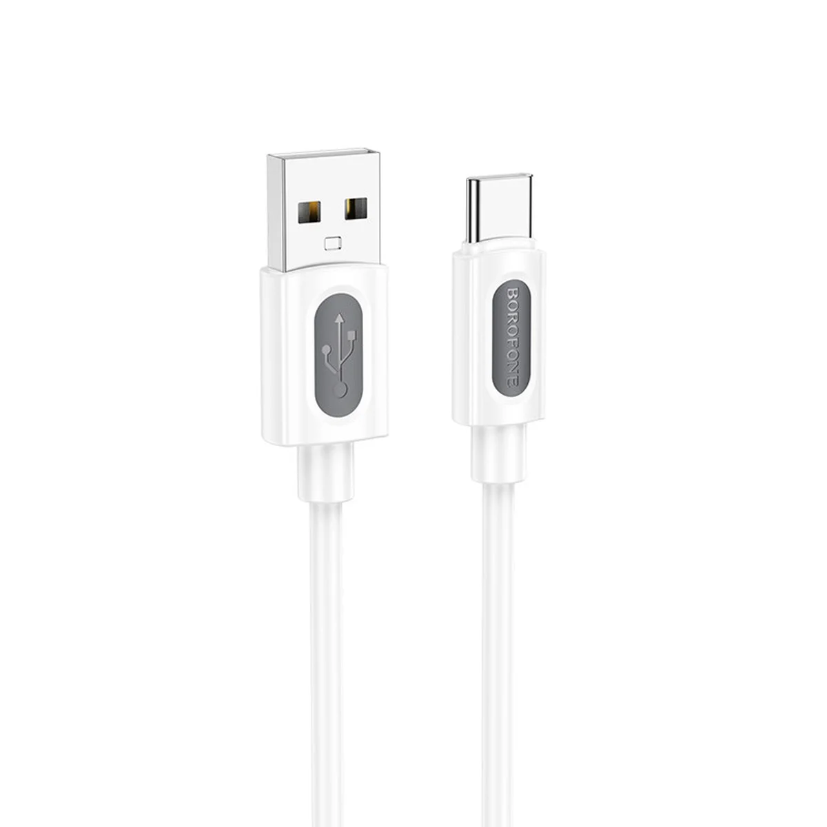 Дата кабель Borofone BX114 Structure USB to Type-C 3A (1m) White