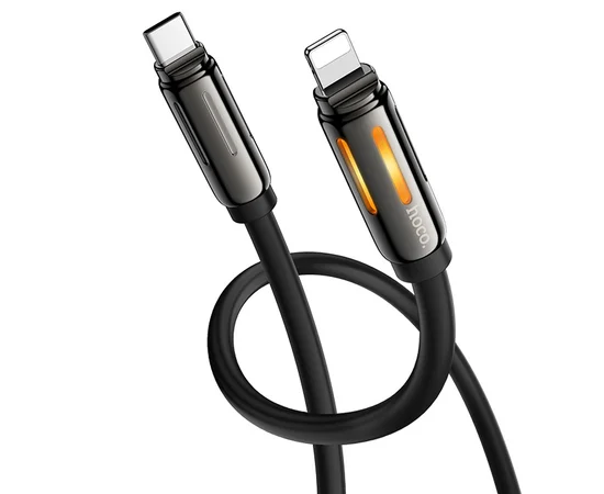 Дата кабель Hoco U136 Prize Type-C to Lightning 27W (1.2m) Black