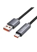 Дата кабель Hoco X112 Favor with display USB to Type-C 5A (1m) Black
