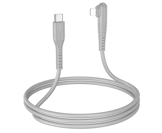 Дата кабель Borofone BX105 Corriente Type-C to Lightning (1m) Gray