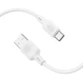 Дата кабель Borofone BX113 Lenny USB to Type-C 3A (1m) White