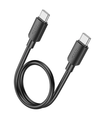 Дата кабель Hoco X96 Hyper Type-C to Type-C 60W (0.25m) Black