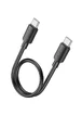 Дата кабель Hoco X96 Hyper Type-C to Type-C 60W (0.25m) Black