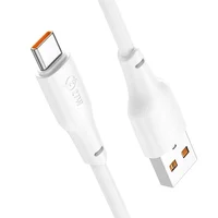 Дата кабель Hoco X93 Force USB to Type-C 27W (1m) White