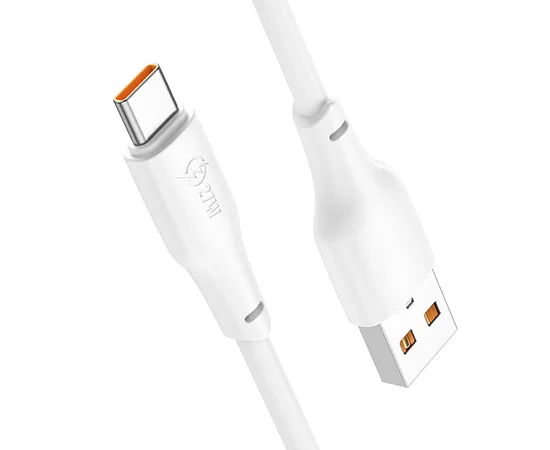 Дата кабель Hoco X93 Force USB to Type-C 27W (1m) White