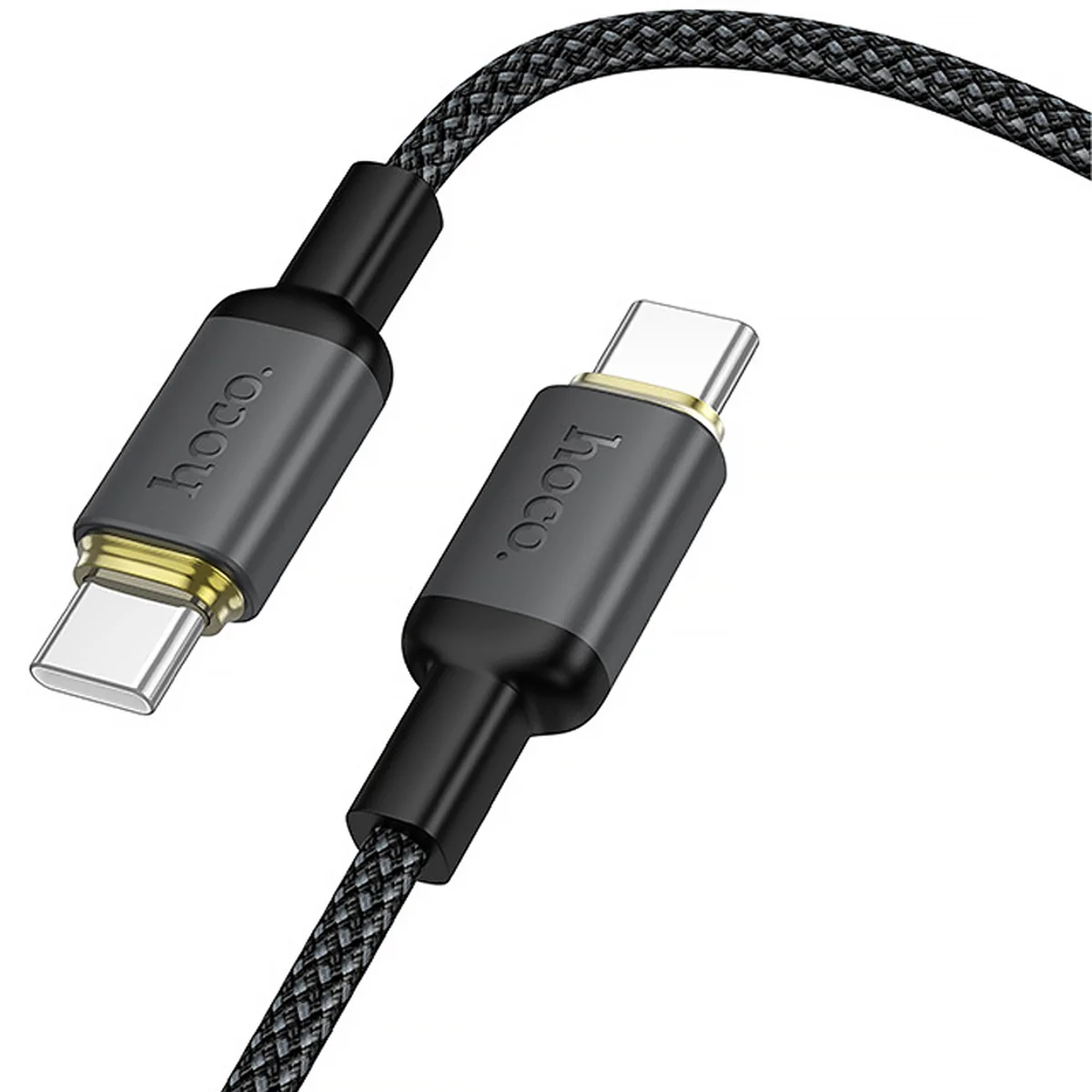 Дата кабель Hoco X128 Benefit Type-C to Type-C 60W (1m) Black